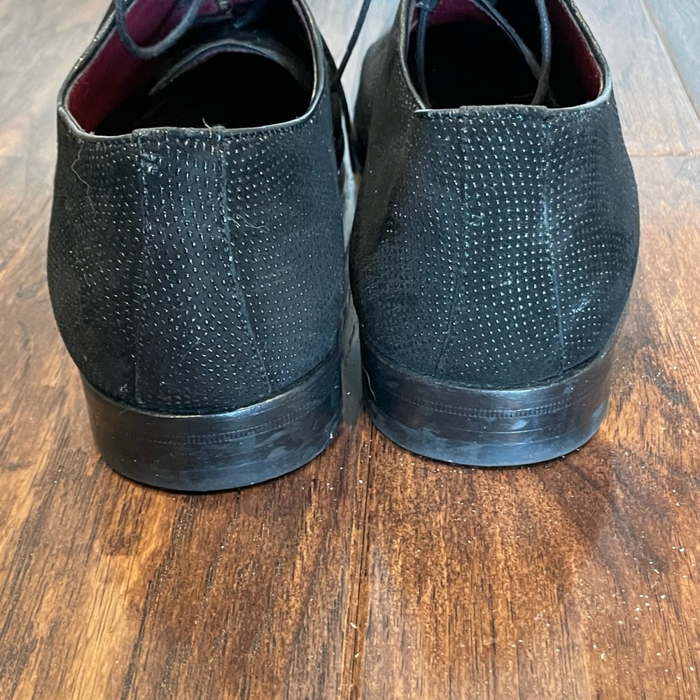 Men’s Mezlan black dress shoe - Picture 2 of 4